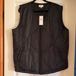 Socialite Black Quilted Vest